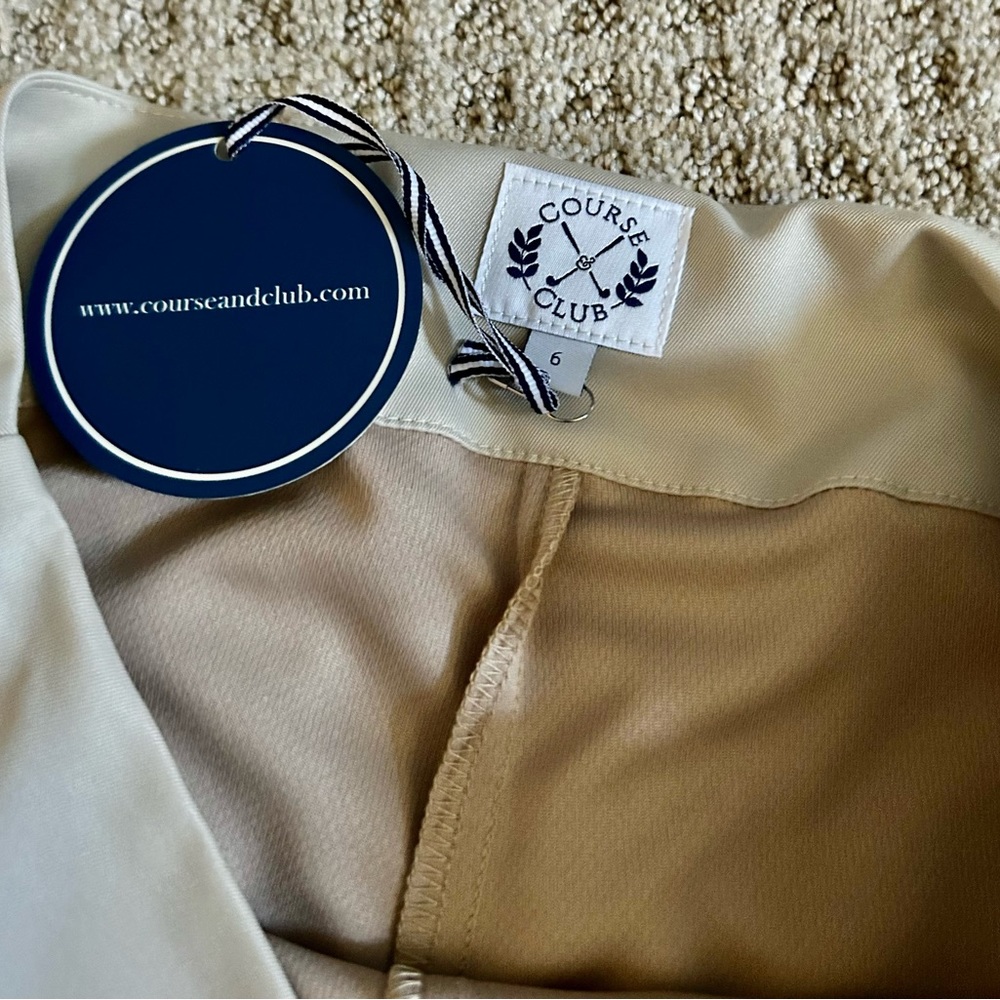 Ivory Tennis or Golf Skirt, NWT